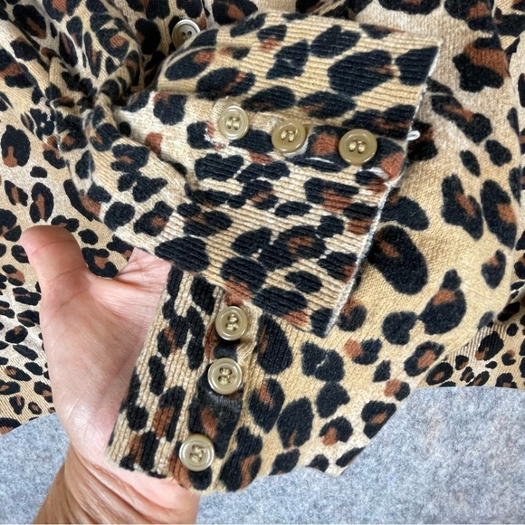 Lane Bryant Leopard Print V-Neck Travel Casual Party Cardigan Sweater - Sz 18/20 - Picture 9 of 16